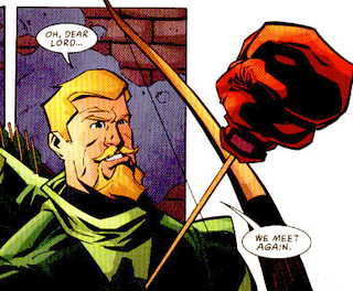 Illustration for article titled DC's Geoff Johns reveals if Arrow will ever fire the boxing glove arrow